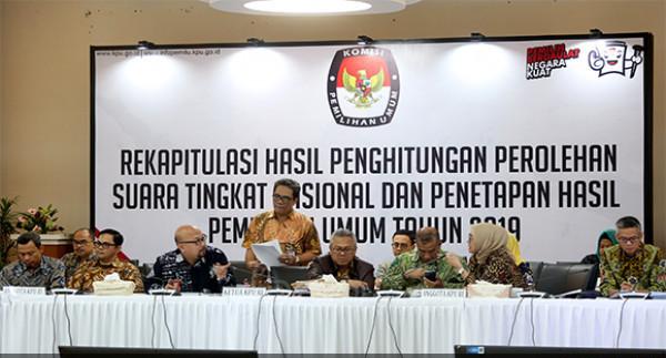 KPU Gelar Rapat Pleno Perolehan Suara Bengkulu, Kalsel dan Kalbar, Mungkin Bisa Lebih