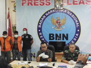 Bawa Ganja Seberat 74 Kg, Seorang Anggota TNI dan Dua Rekannya Diamankan