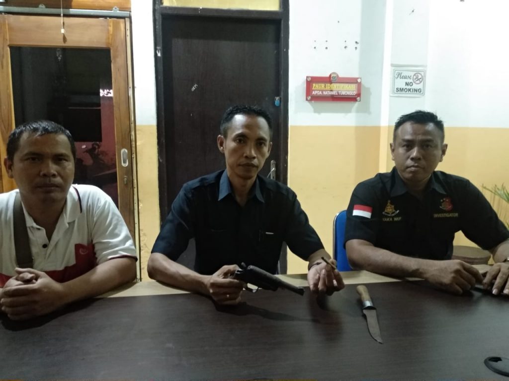 Bawa Pistol Rakitan dan Pisau, Ferianus Hele Terancam 12 Tahun Penjara
