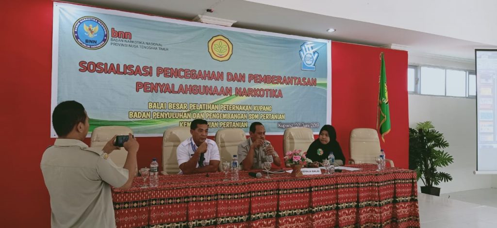 BNNP NTT Tes Urin ASN Balai Besar Pelatihan Peternakan Kupang