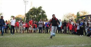 Menpora Buka Liga Berjenjang di Kupang