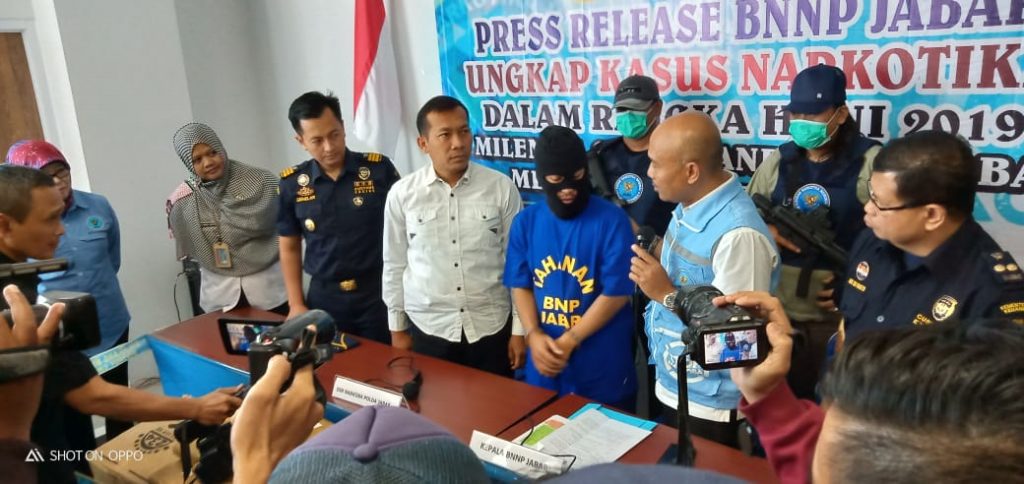 BNN Ungkap Peredaran Narkotika, Barang Bukti 169 Kg Ganja