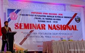 Gelar KSN di Kupang, PMKRI Soroti Persoalan HAM dan Ekologi