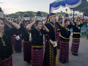 Parade Esu Kose Akhiri Festival Literasi di Nagekeo