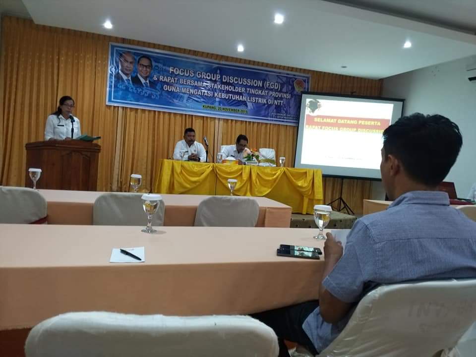 Bahas Kebutuhan Listrik di NTT, Biro EKS Gelar FGD