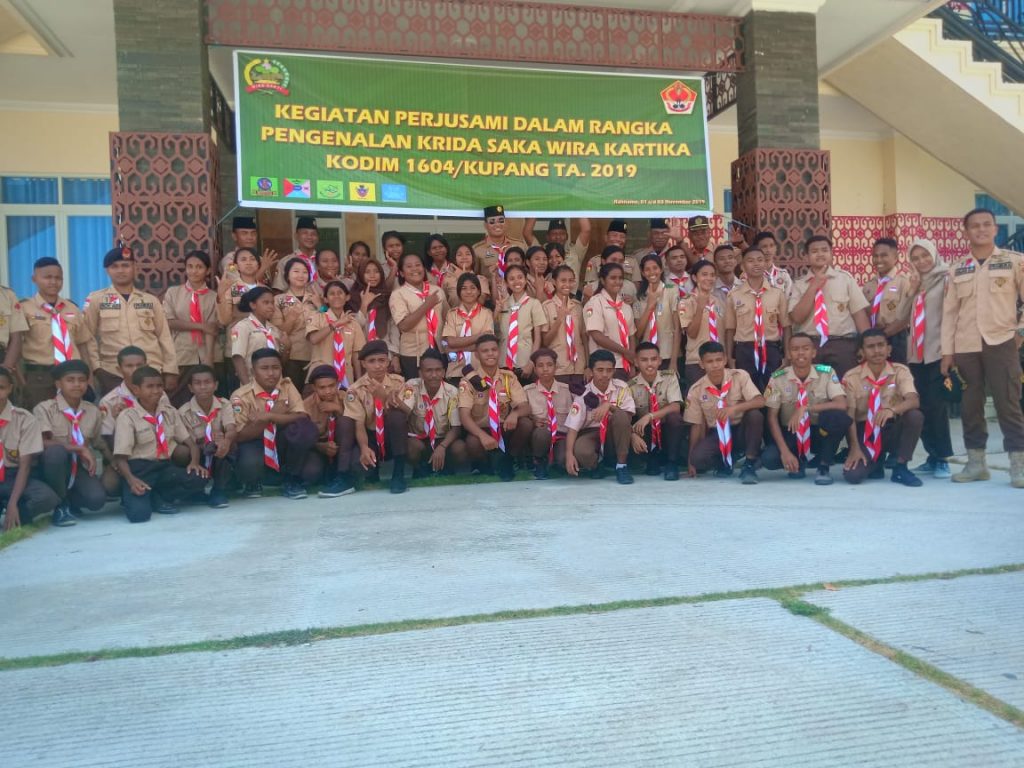 105 Anggota Pramuka Ikut Perjusami di Bendungan Raknamo