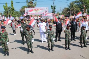 Tarian Kebangsaan Bhineka Tunggal Ika ‘Bikin’ Haru Undangan HUT Brimob di Kupang