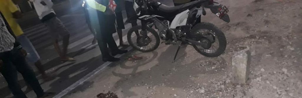 Lakalantas di Jalan Timor Raya, Dua Orang Tewas di Tempat