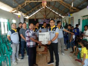 Rayakan 19 Tahun jadi Polisi, DTT Polresta Kupang Baksos di Panti Asuhan