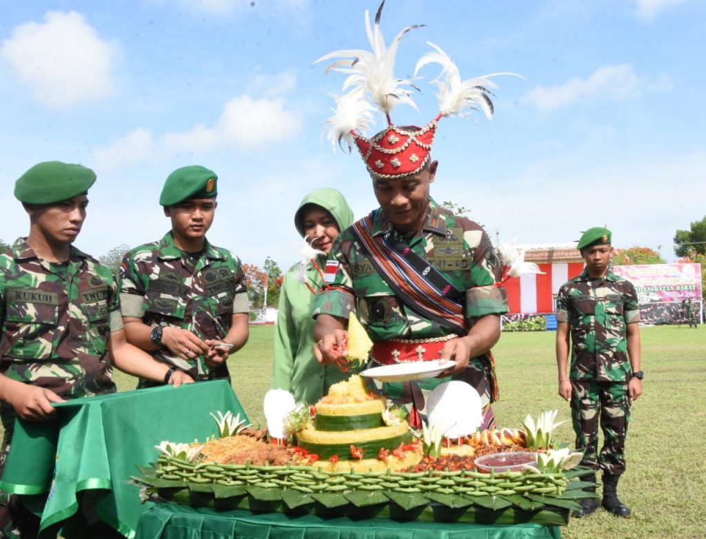 Korem Wira Sakti Kupang Padukan Syukuran Hari Juang TNI AD dan HUT Provinsi NTT