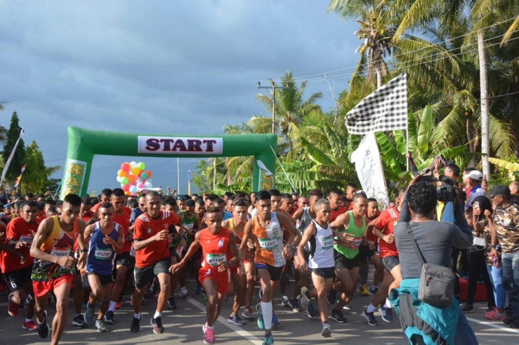 Meriahkan Hari Juang TNI AD, Korem Wira Sakti Kupang Gelar Raknamo Fun Run 5K
