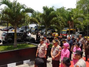 Kunker ke Polresta Kupang, Kapolda NTT Ingatkan Anggotanya Selalu Bekerja Profesional