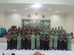 Syukuran HUT Ke-59 Korem 161/Wirasakti Kupang, Komit Beri Pengabdian Terbaik