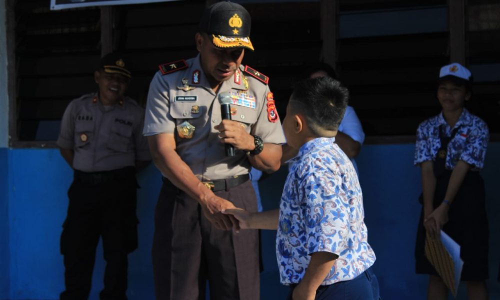 Wakapolda NTT Safari Kamtibmas ke SMPN 1 Kupang