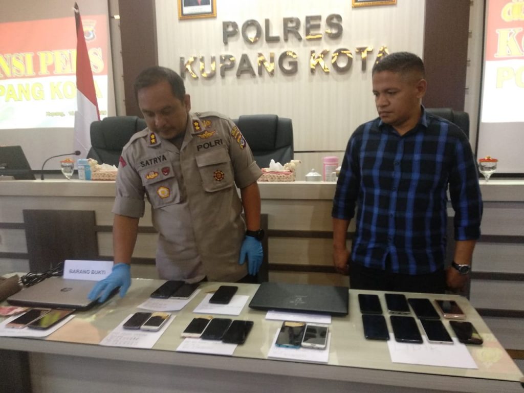 Polisi Tangkap Tiga Residivis, Amankan 20 HP dan Laptop, Korban Diimbau Buat Laporan