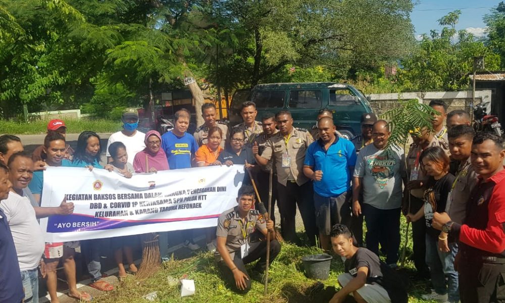 25 Calon Babinkamtibmas Latihan Kewilayahan di SPN Kupang dan Kelurahan Nefonaek
