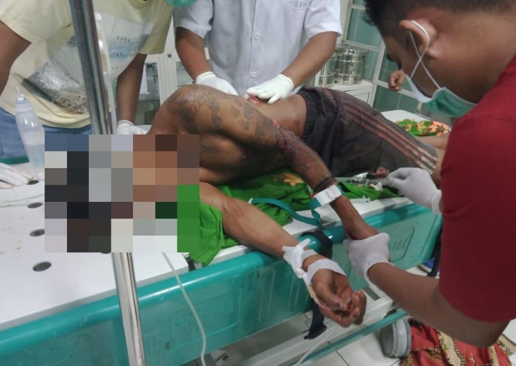 Pegang Pinggul Istri Orang, Pria di Kupang Kritis Diparang