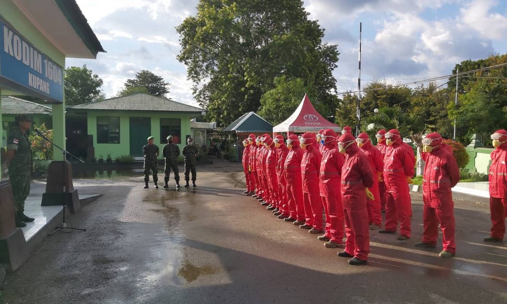 Dandim Kupang Bentuk Timsus Percepatan Penanggulangan Covid-19