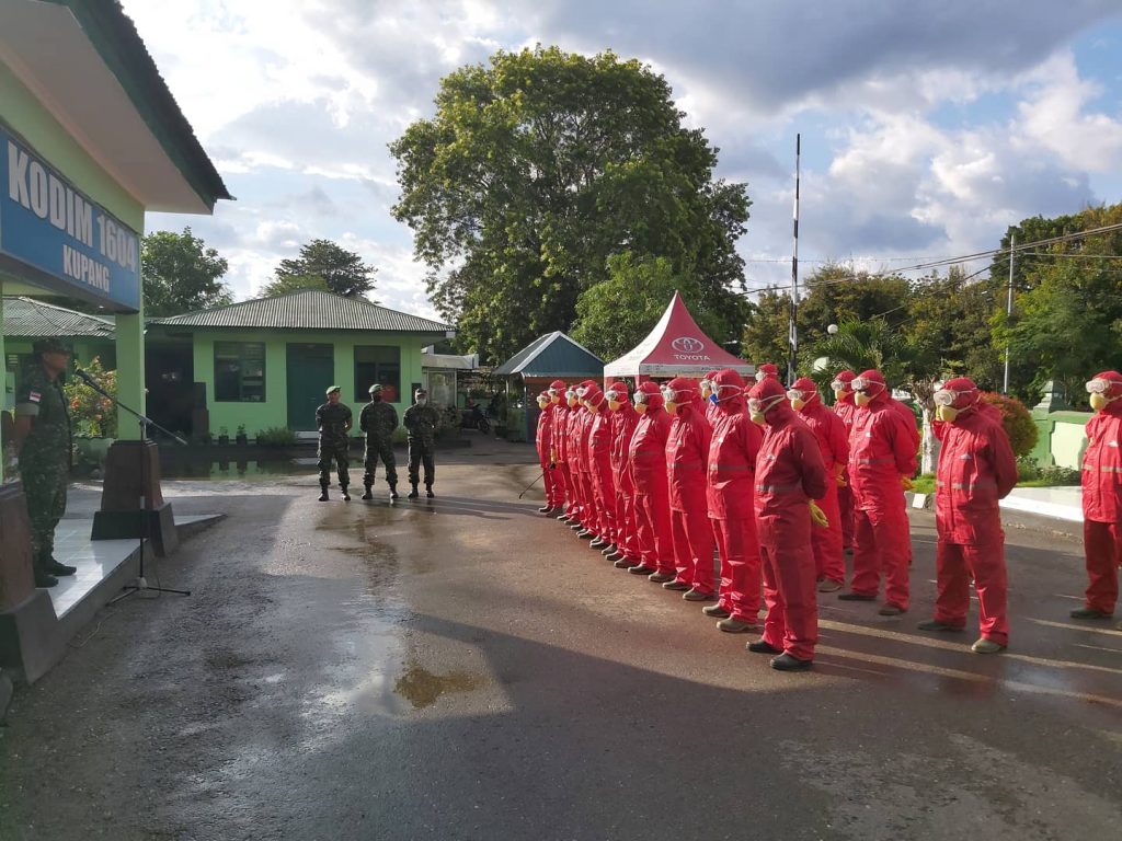 Dandim Kupang Bentuk Timsus Percepatan Penanggulangan Covid-19