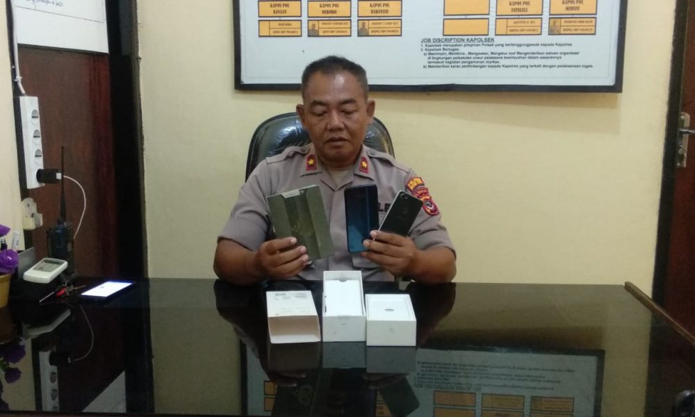 Polsek Oebobo Bekuk Tiga Pelaku Curanmor, 1 Resedivis, Banyak Laporan Polisi
