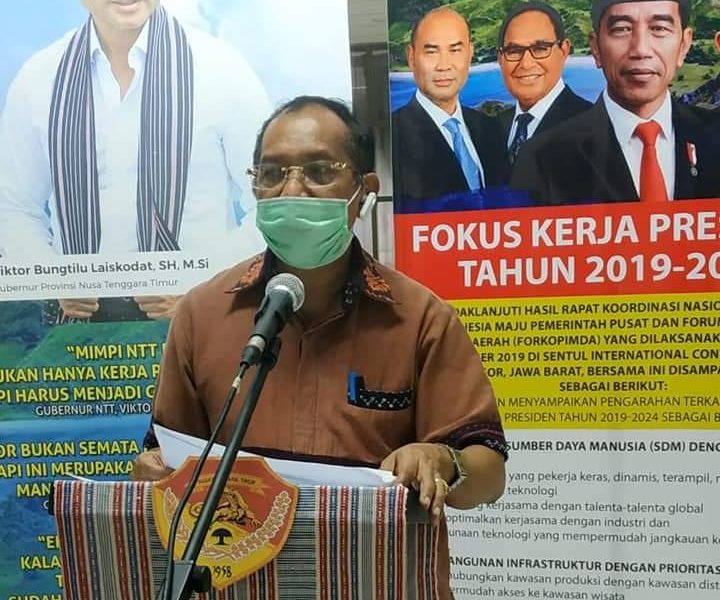 Gubernur NTT: Jakarta yang Umumkan Pasien Positif Covid-19