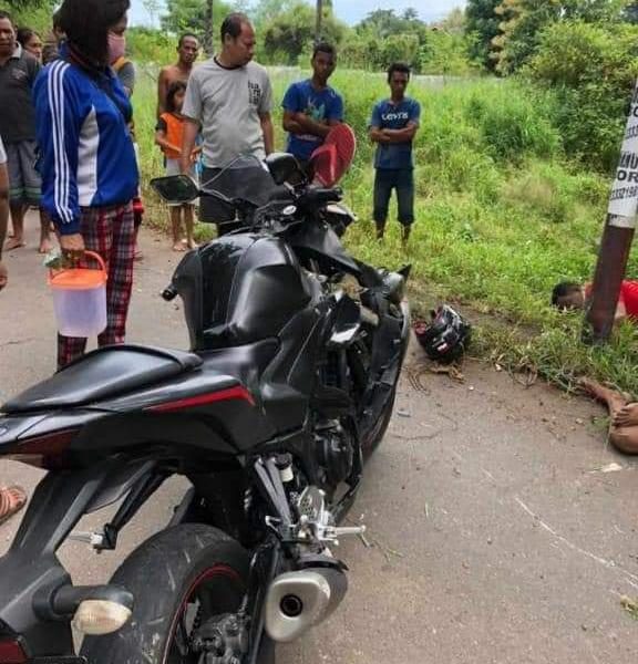 Lakalantas di Kupang, Pengendara Yamaha R25 Tewas di Tempat