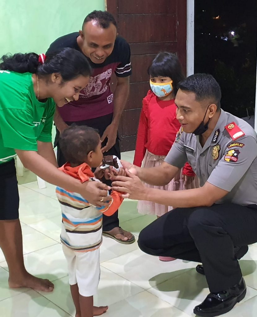 Serdik Sespimmen Polri Bantu Panti Asuhan di Kupang