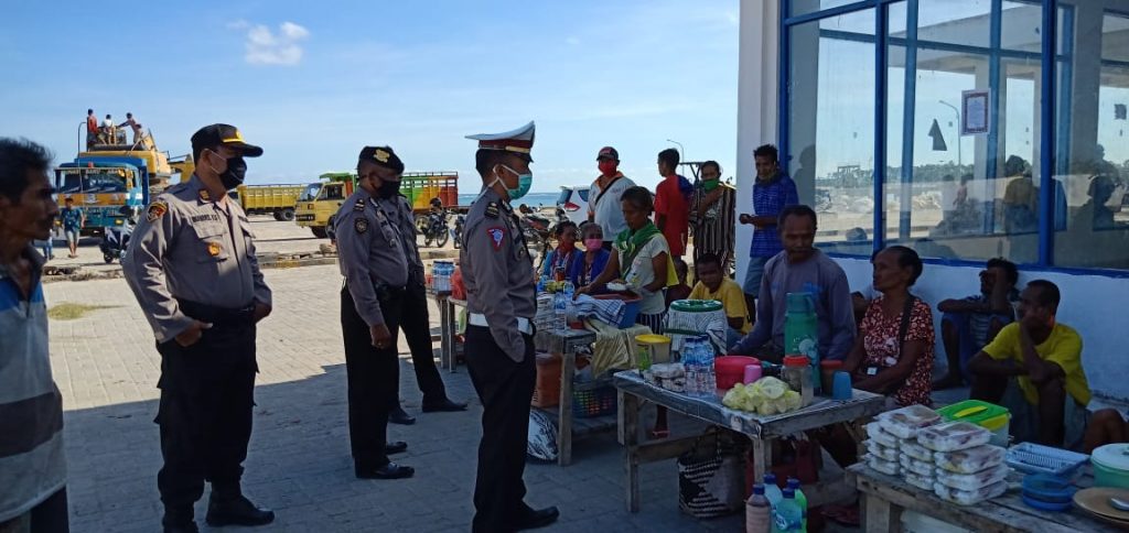 Polres Sabu Raijua Gencar Imbau Masyarakat Taati Protokol Kesehatan