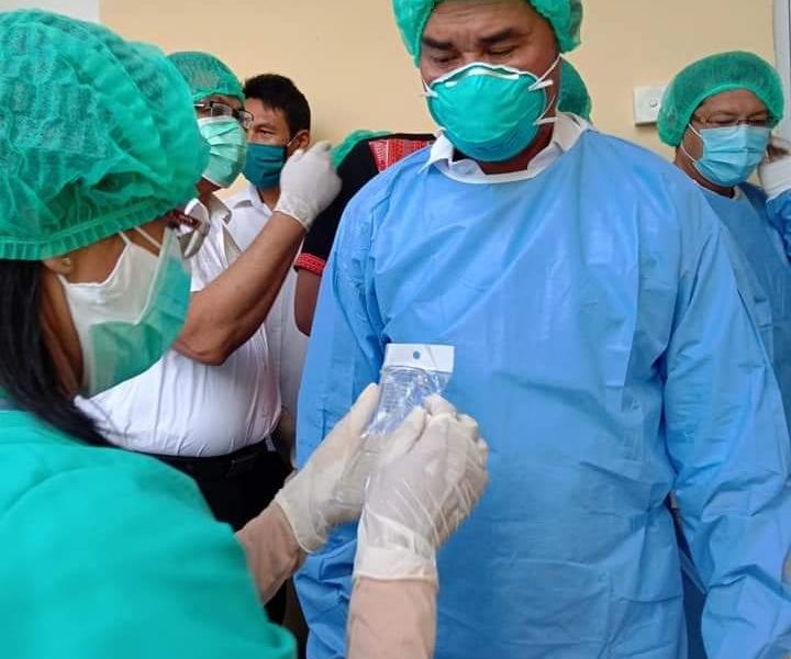 Gubernur NTT Pantau Laboratorium PCR di RSUD Johannes