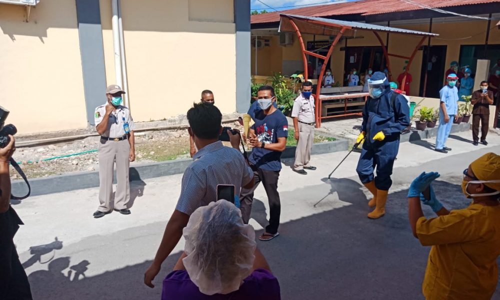 Sembuh, Pasien Covid-19 di Kupang Dipulangkan