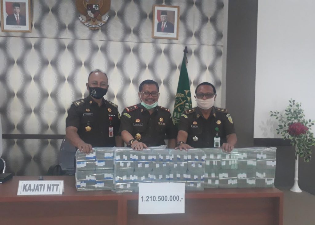 Kejati NTT Sita Uang Rp 1,2 Miliar, Termasuk dari 3 Pejabat Bank NTT