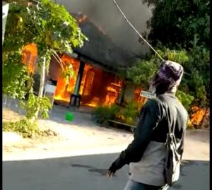 TV Meledak, 1 Rumah Warga di Kupang Hangus