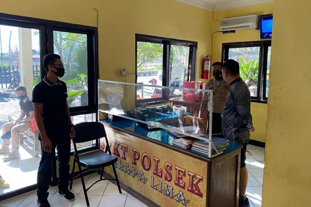 Olahraga Pagi, Kapolda NTT Sambangi Polsek Kelapa Lima