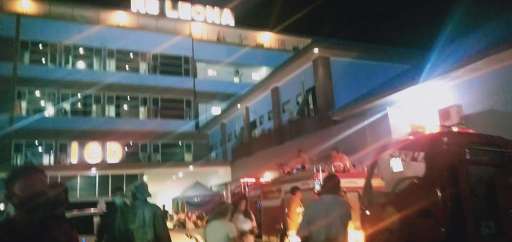 Kebakaran di RS Leona Kupang, Pasien Berhamburan Sambil Tenteng Infus