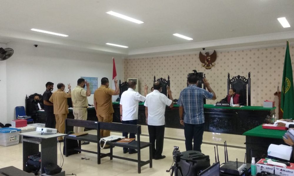 Enam Pejabat Pemkot Kupang jadi Saksi di Sidang Perkara Jonas Salean