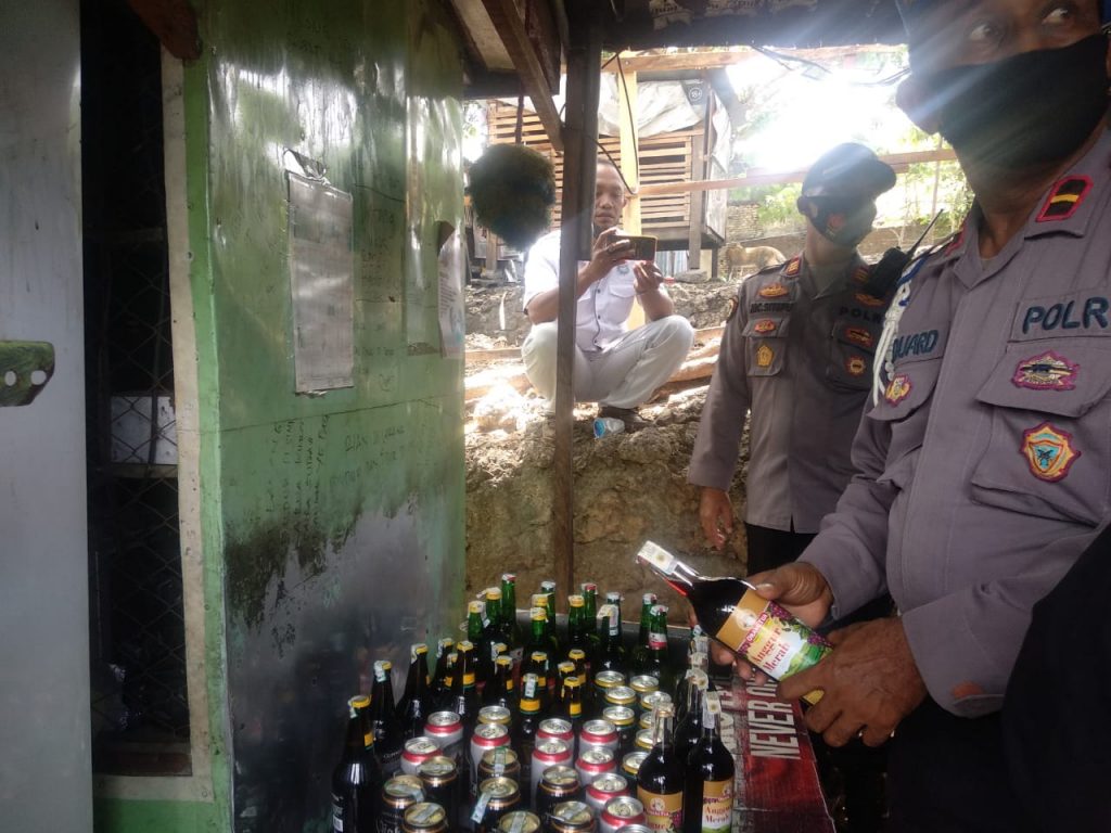 Operasi Pekat, Polresta Kupang Sita Miras