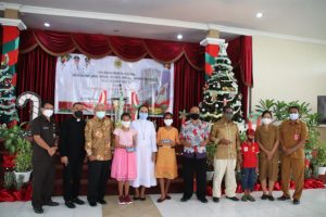 Pemkot Kupang Natal Bersama Anak Panti Asuhan dan Peyandang Disabilitas, Bagi-bagi 1.000 Bingkisan
