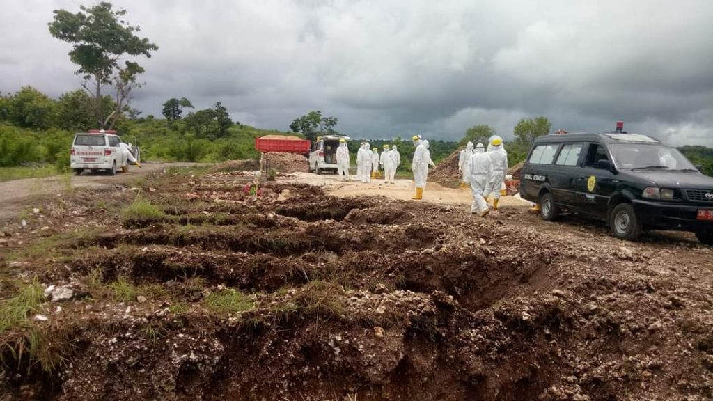 Jenasah Pasien Covid-19 di NTT Hilang dari Liang Kubur