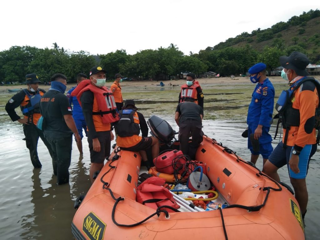 Operasi Hari Pertama Pencarian Nelayan Hilang di Kabupaten Belu Belum Membuahkan Hasil