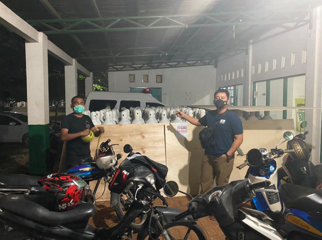 Atasi Kelangkaan, Polresta Kupang Kawal Ketat Distribusi Oksigen ke Rumah Sakit