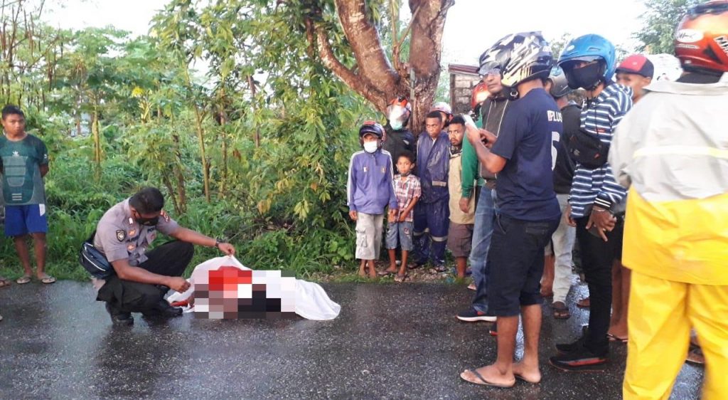 Lakalantas di Kupang, Mahasiswa Tewas di Tempat