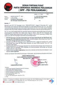 DPP PDI Perjuangan Cabut Dukungan pada Bupati Alor