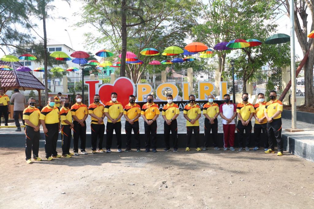 Keindahan Taman Bhayangkara dan Fitness Outdoor di Mapolda NTT