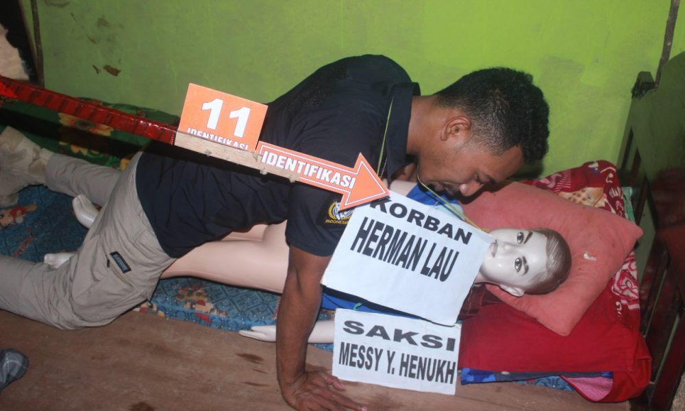 Rekonstruksi Pembunuhan di Rote Ndao, Tersangka Peragakan Belasan Adegan, Korban Nodai Istri Pelaku