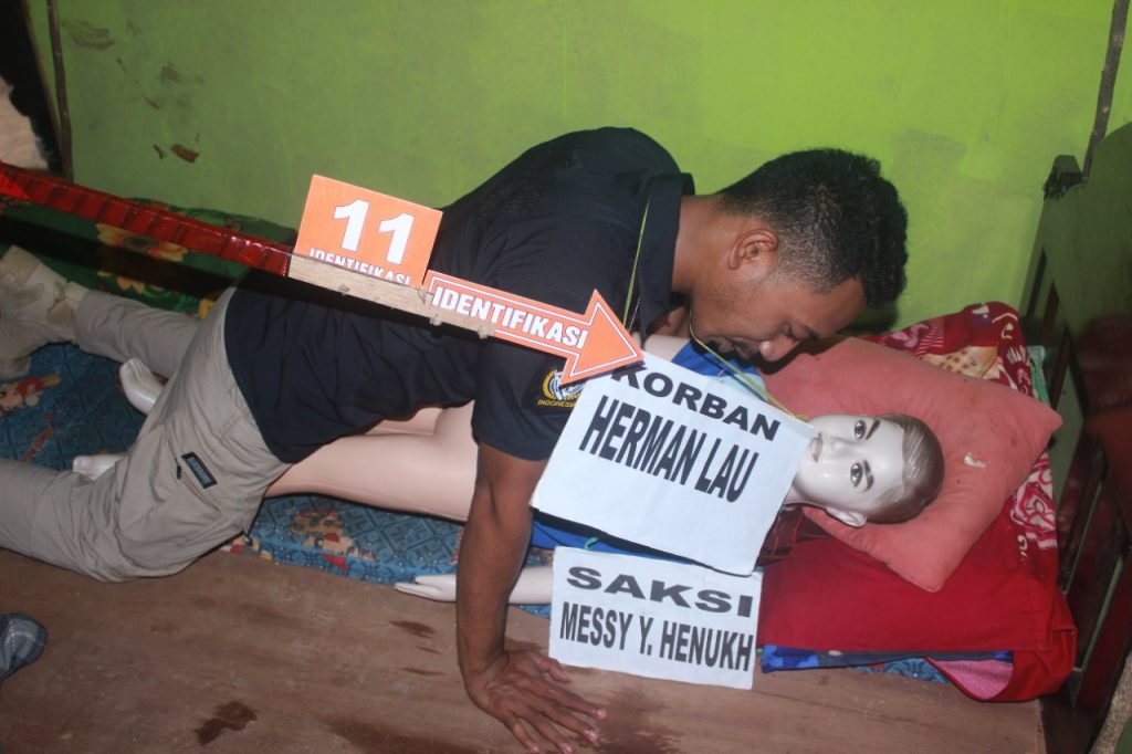 Rekonstruksi Pembunuhan di Rote Ndao, Tersangka Peragakan Belasan Adegan, Korban Nodai Istri Pelaku