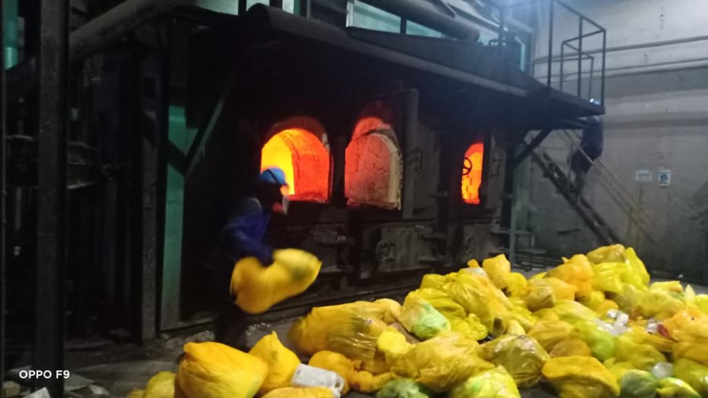 Basmi Sampah Medis, PT Sagraha Satya Sawahita Dukung Pemprov NTT Tekan Penyebaran Covid-19