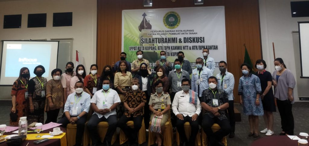 Satukan Persepsi untuk Tingkatkan Pelayanan, IPPAT Kota Kupang Gelar Diskusi Bersama BPN