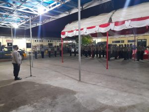 UNIK! Upacara Kenaikan Pangkat di Polresta Kupang Digelar Dini Hari