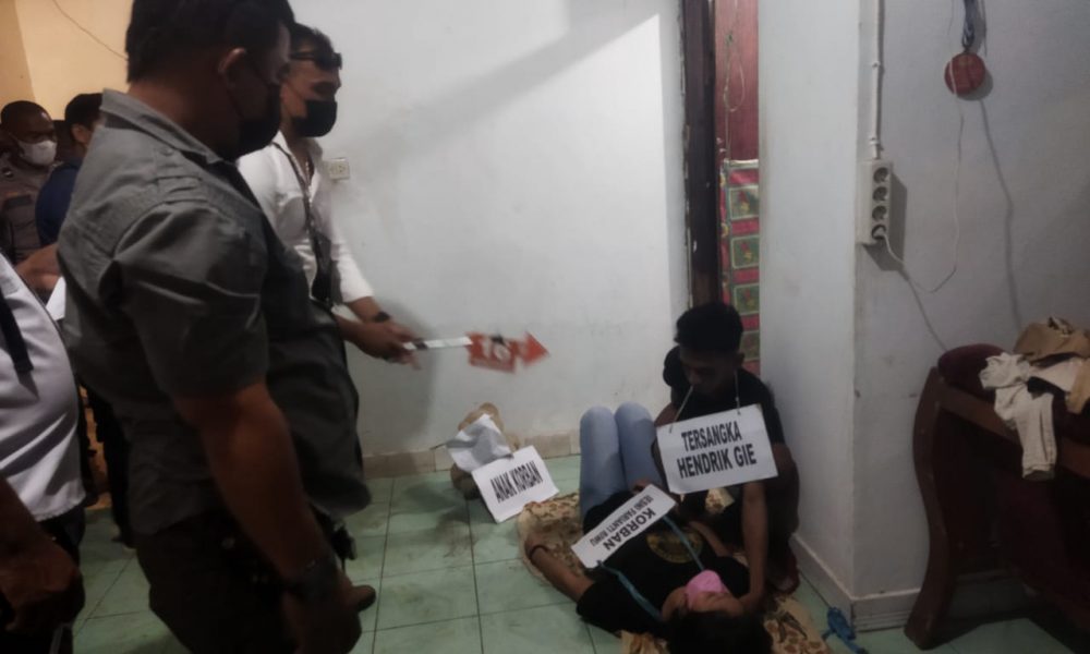 Rekonstruksi Kasus Dugaan Suami Bunuh Istri di Kupang, Tersangka Peragakan 20 Adegan