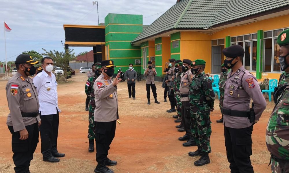 Kapolda NTT dan Danrem Pantau Langsung PSU Sabu Raijua